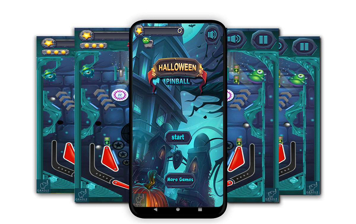 Halloween Pinball (Admob + GDPR + Android Studio) - 1