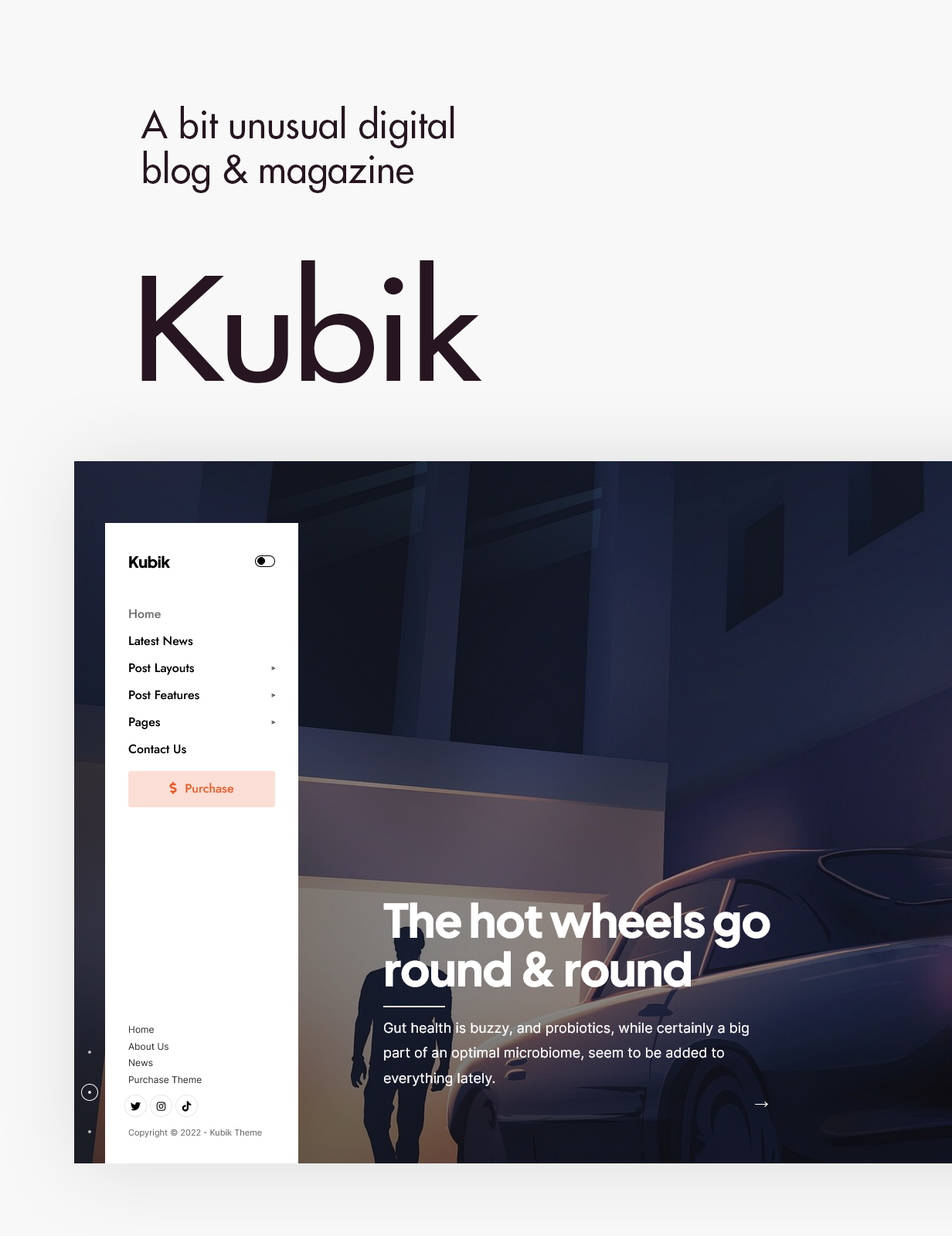 Kubik Theme Nulled 1.3 Free Download 