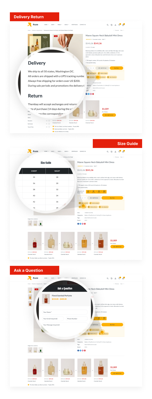 Ruza - Beauty Cosmetics Shop WordPress Theme - 24