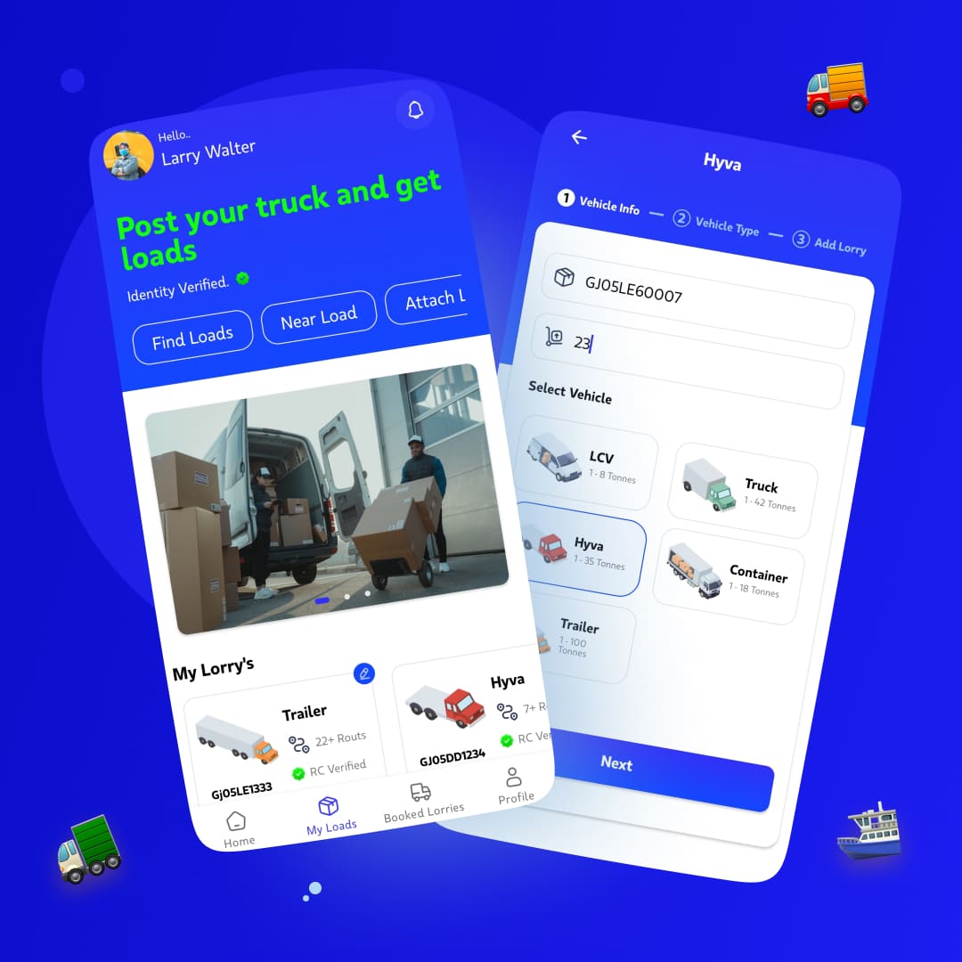 OOnline Load, Truck Booking & Lorry, Bid, Cargo, Logistics </a>Transport Services