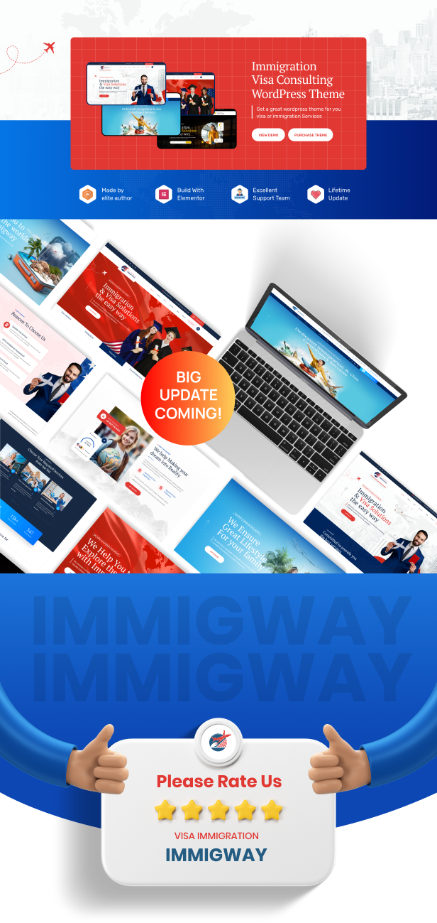 Immigway - Immigration and Visa Consulting WordPress Theme - 8