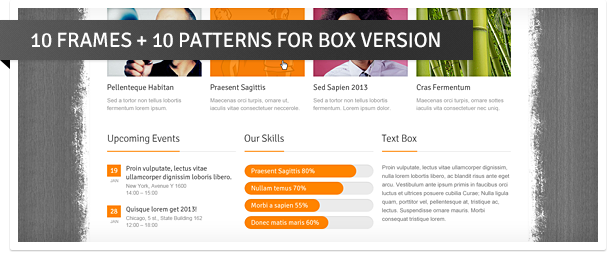 Patterns and Frames for Boxed Version