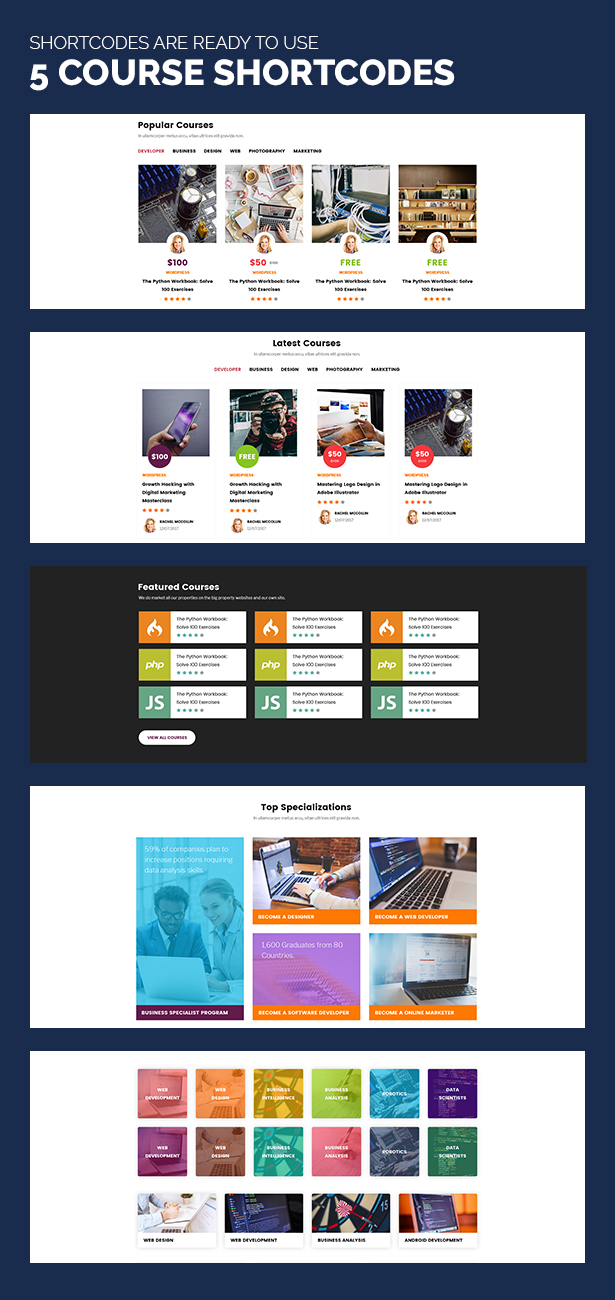Unidash - WordPress Theme for University and Online Education - 14