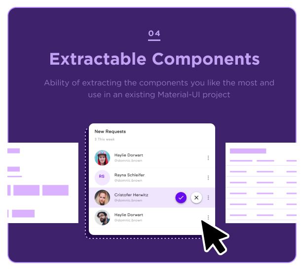 React and Material-UI based Admin Template