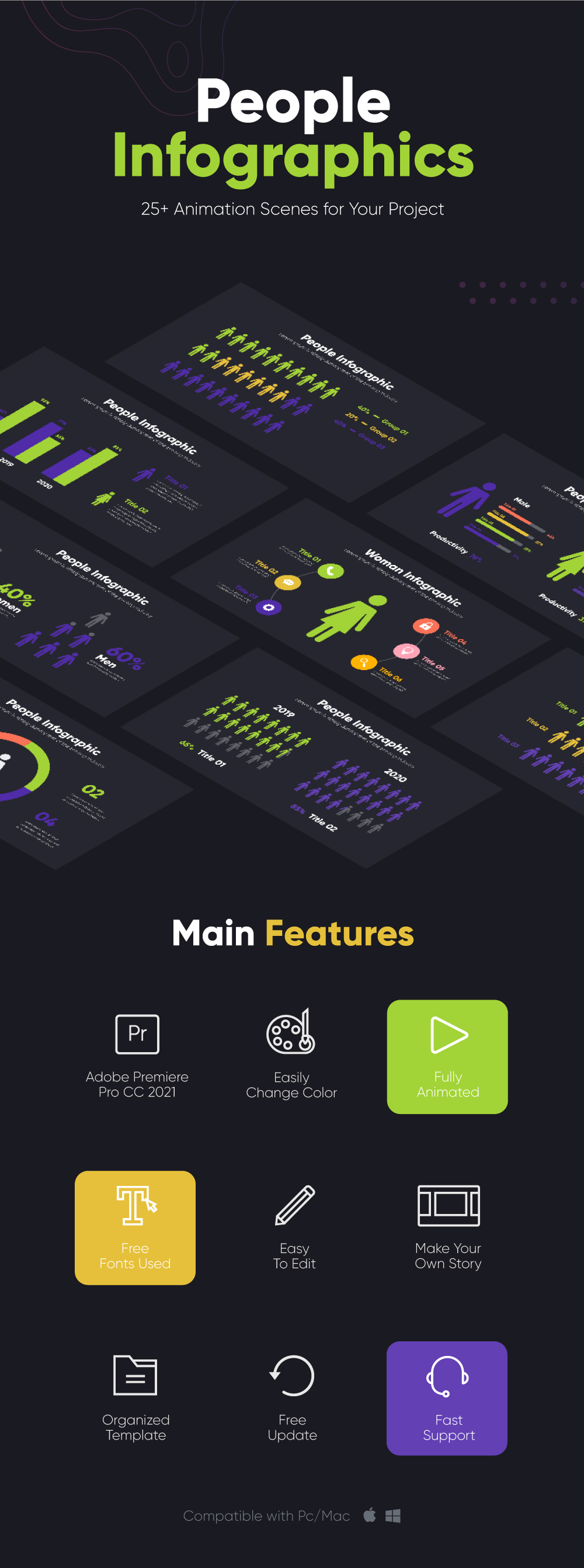 People Infographics - 1