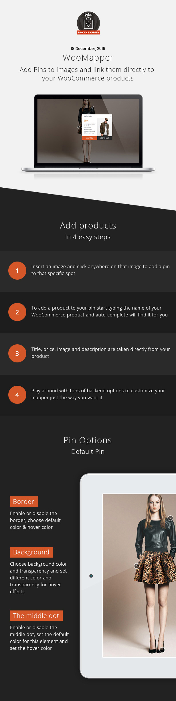 WooMapper - WordPress Hotspot Eklentisi, iğneler için görüntüler ekleyin, WooCommerce Ürünleri Display - 1