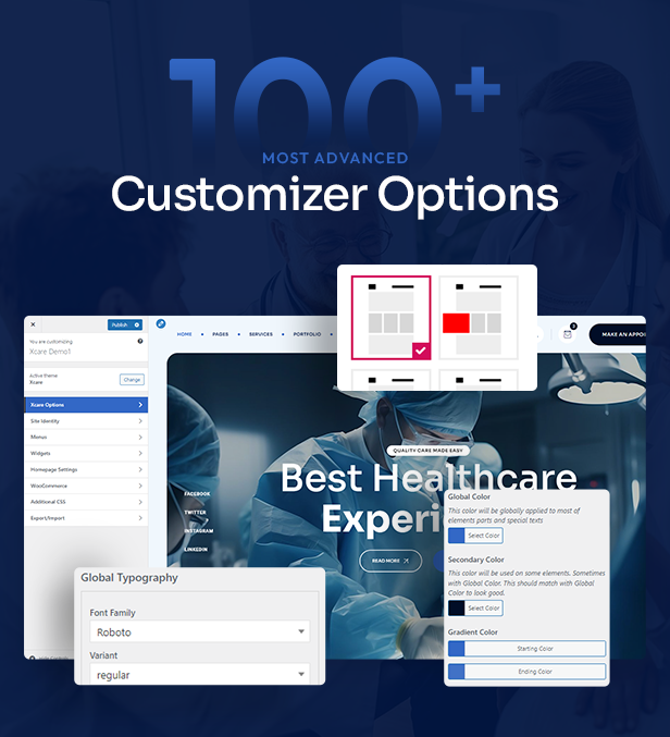 Xcare - Medical and Health Care WordPress Theme