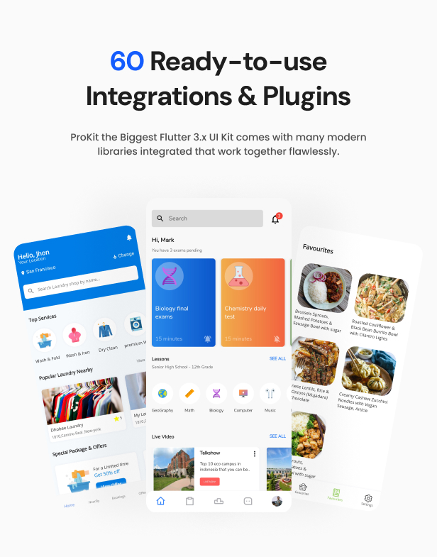 ProKit Flutter - Best Selling Flutter UI Kit with Chat GPT App - 30