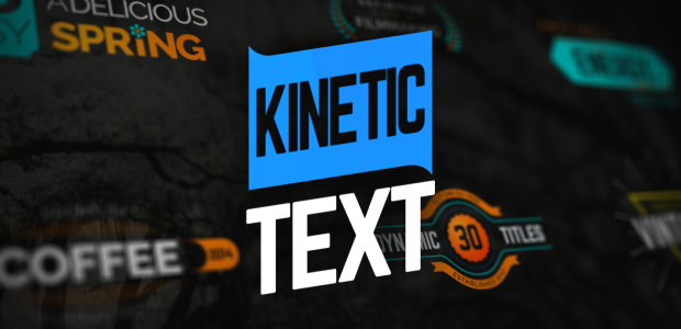 Kinetic Text Animations