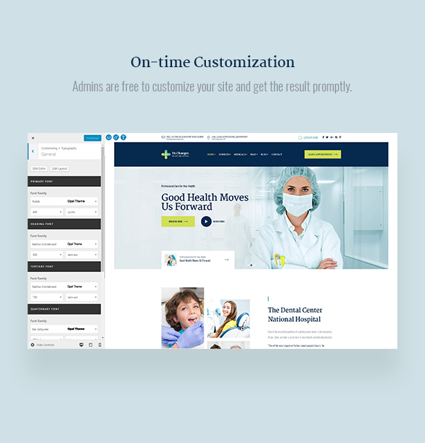 DrChanges WordPress Theme Elementor Builder