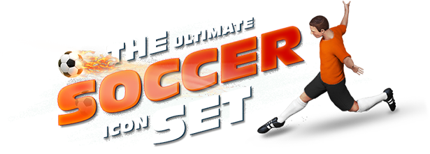 The Soccer Set - Kicker Icons, Field and Elements - 1