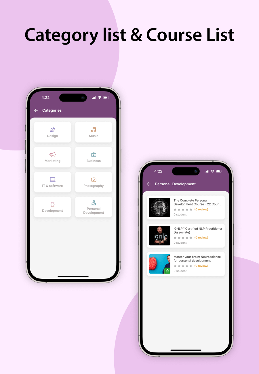 QuickLearn: Flutter LMS Mobile App with Firebase Backend