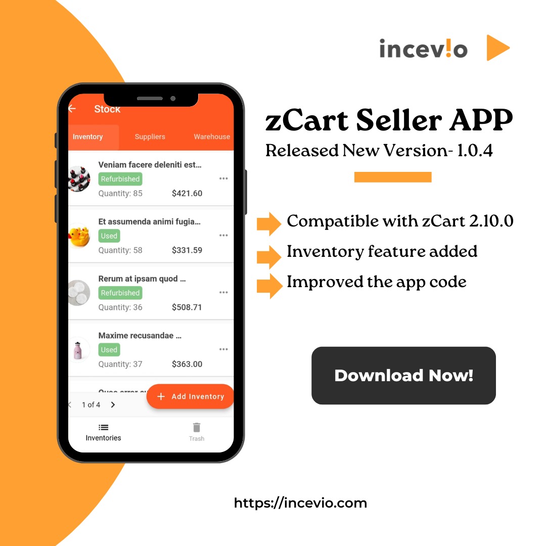 zCart seller central app new release