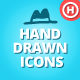 200 Hand Drawn Icons - GraphicRiver Item for Sale