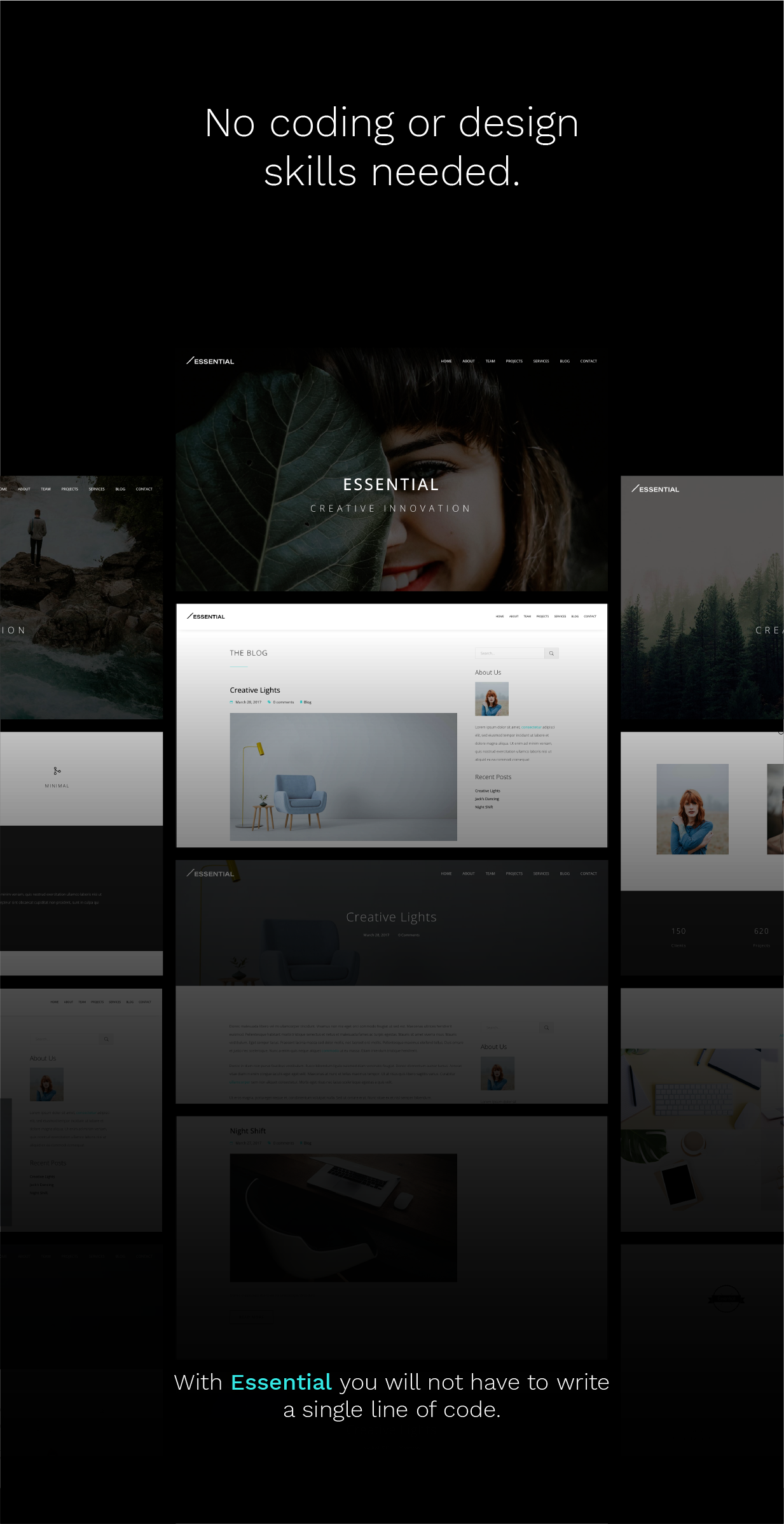 Essential - Responsive Minimal WordPress Theme