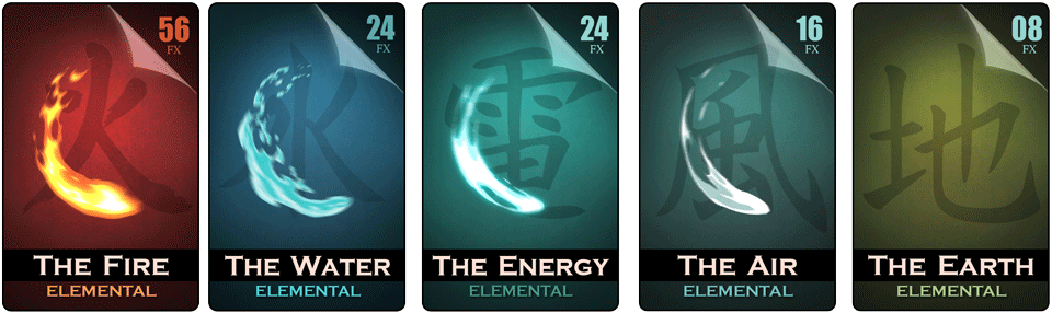 Elemental 2D FX pack - 3