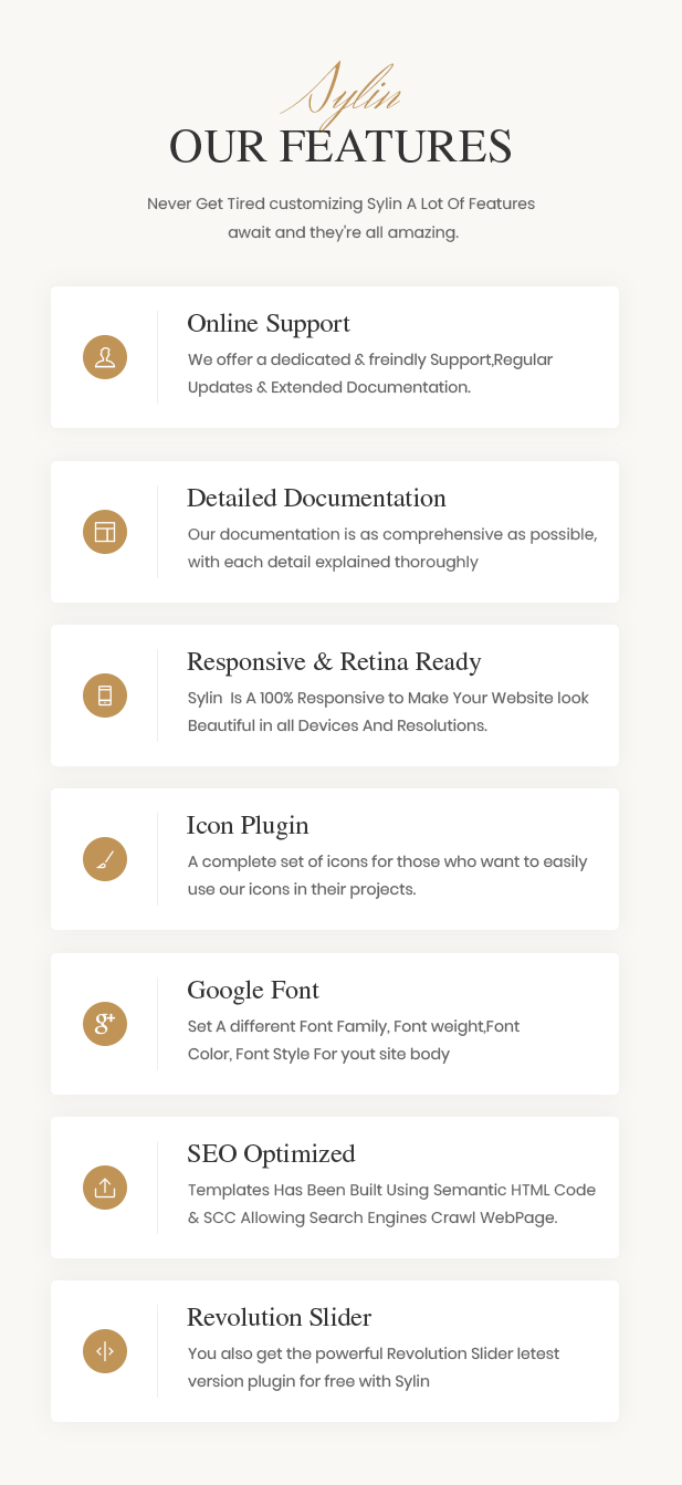 Sylin HTML Template