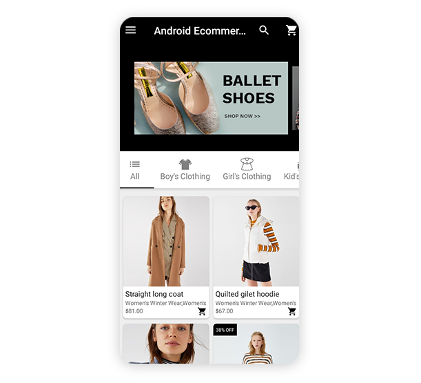 Android Ecommerce - Universal Android Ecommerce / Store Full Mobile App with Laravel CMS - 34