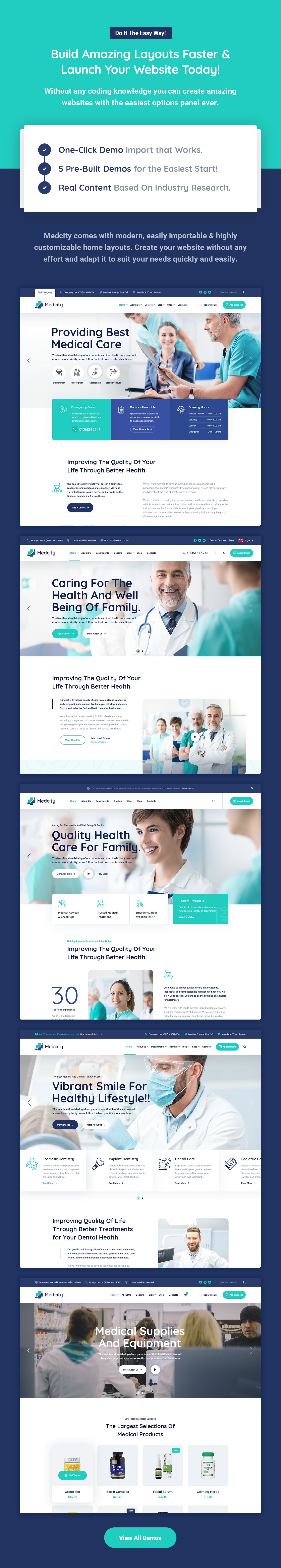 Medcity - Health & Medical WordPress Theme - 5