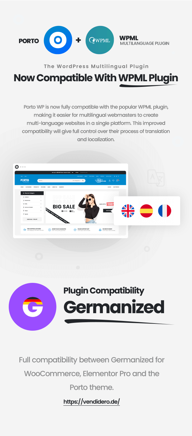 Fully Compatibility with WPML, PolyLang, MultiCurrency