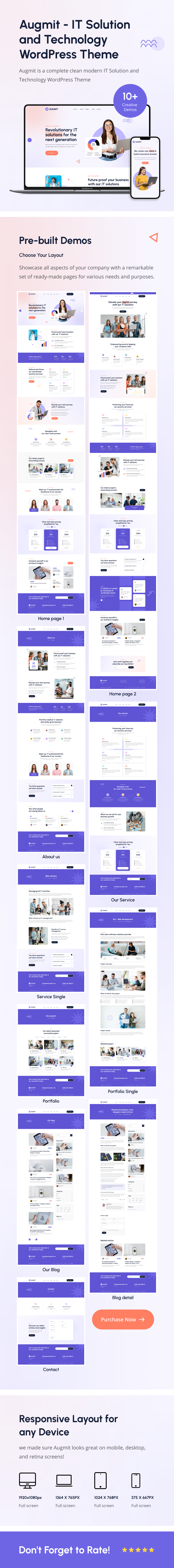 Augmit - IT Solution and Technology WordPress Theme - 5