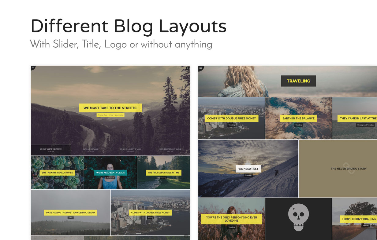 Wheats - WordPress easy blogging theme - 6