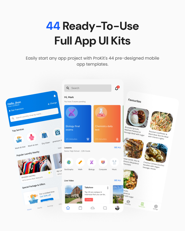 Biggest Flutter UI kits with working ChatGPT app | Prokit | Iqonic Design