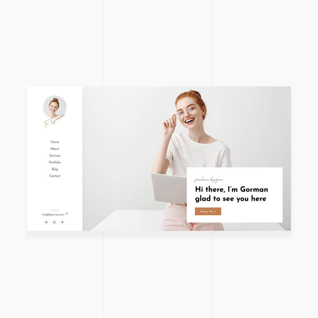 Gorman - Personal Portfolio WordPress Theme