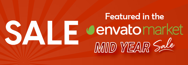 Envato mid years sale best item half price