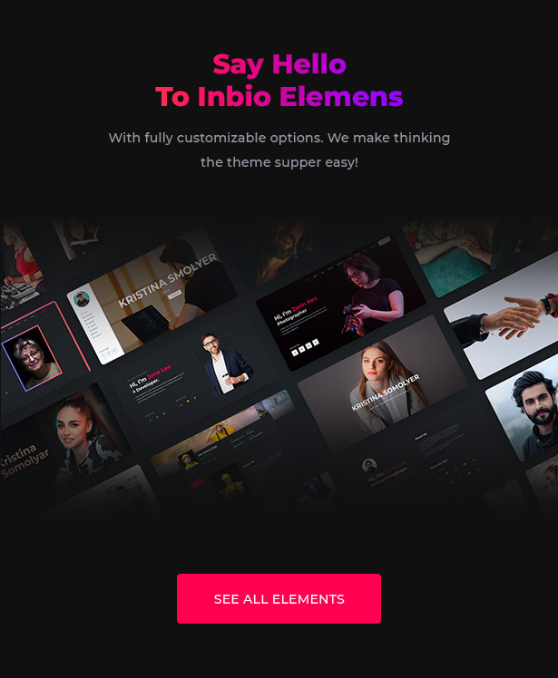 InBio - Personal Portfolio/CV WordPress Theme - 16