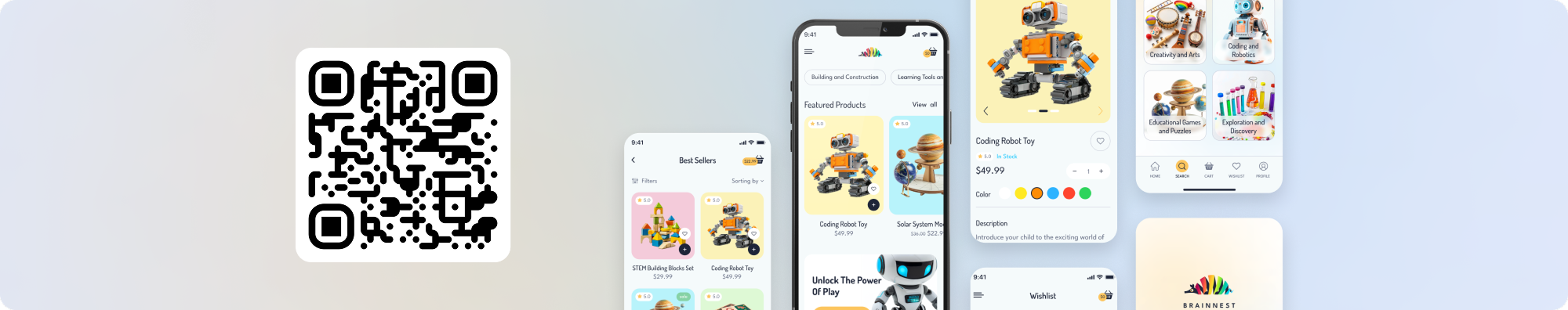BrainNest - Educational Toys & Games Store Angular Mobile App | PWA with Laravel Backend - 3