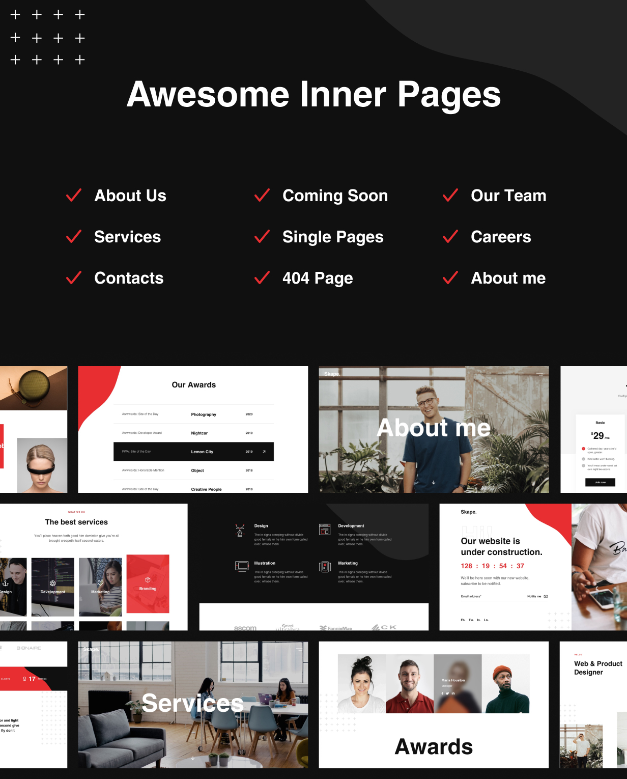 Skape - Creative & Modern Agency WordPress Theme - 8