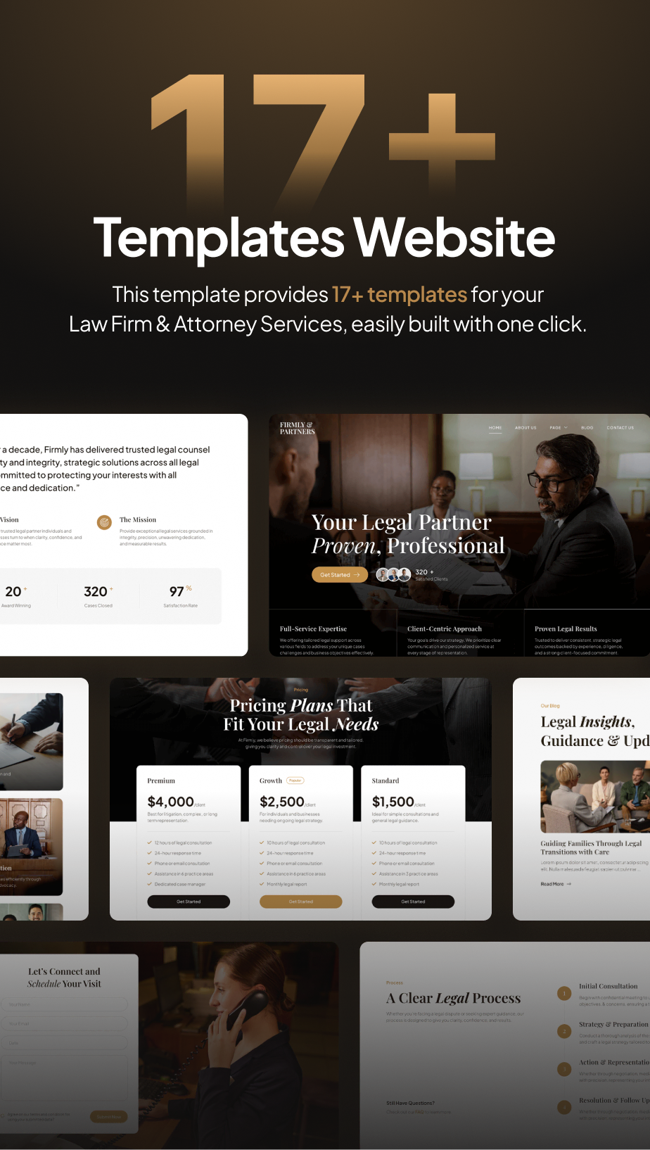 Firmly - Lawyer & Attorney FSE WordPress Theme - 4