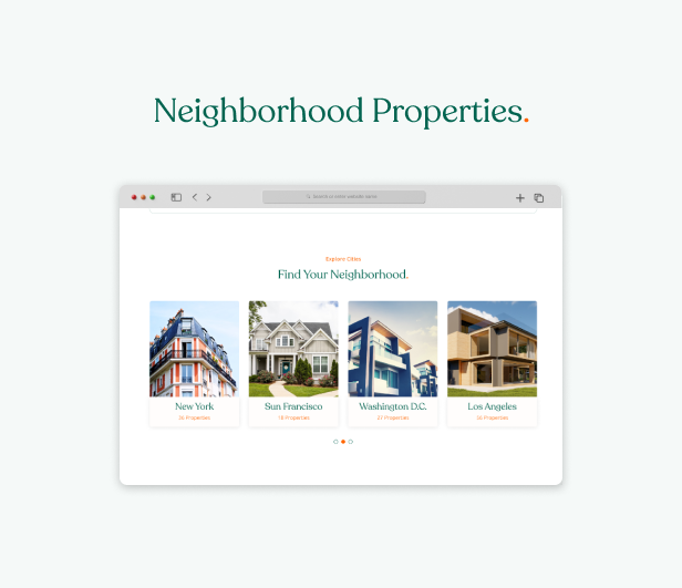 Agent Property & Real Estate Listing Template