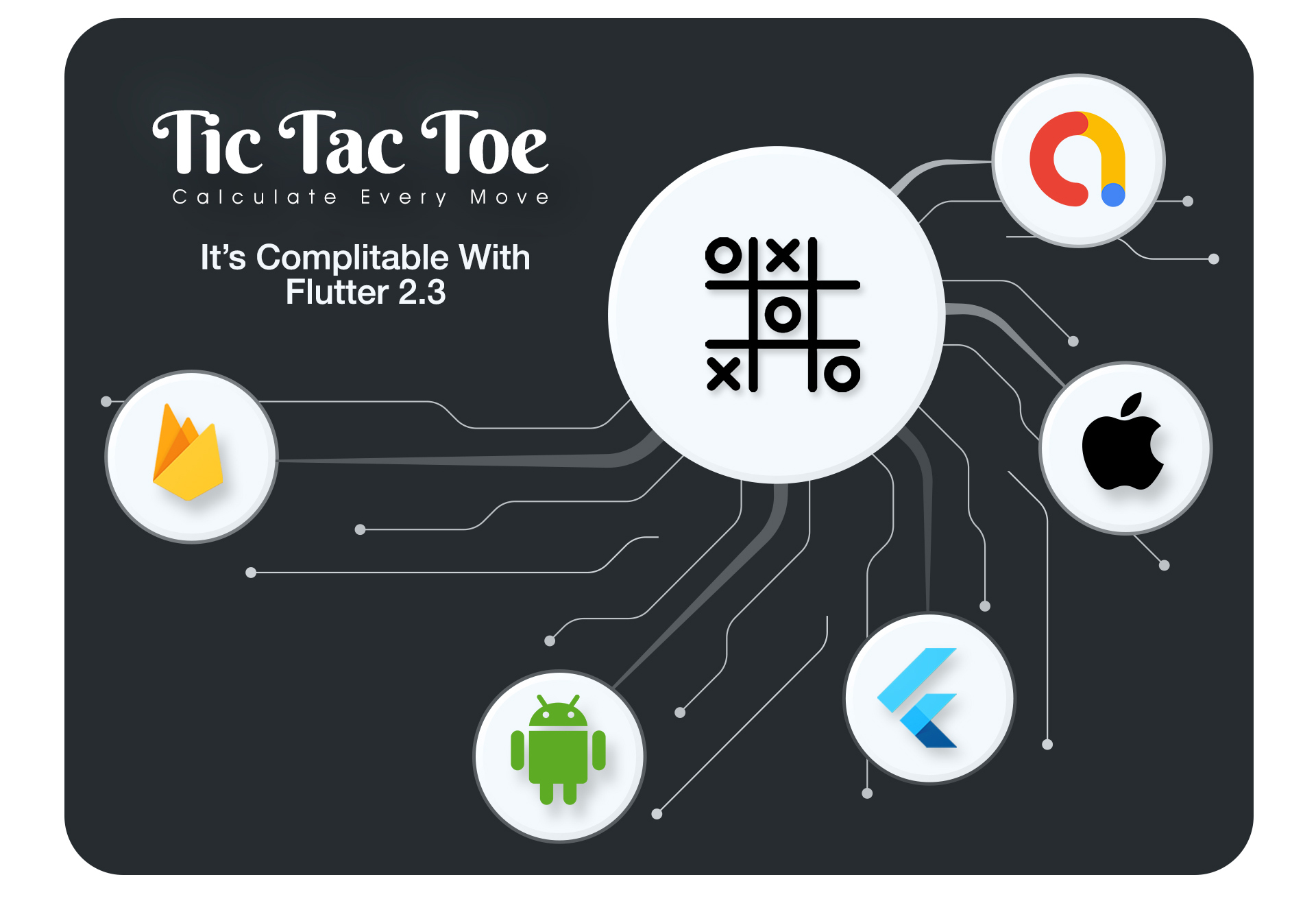 Tic Tac Toe - The Classic Flutter Tic Tac Toe Game - 6