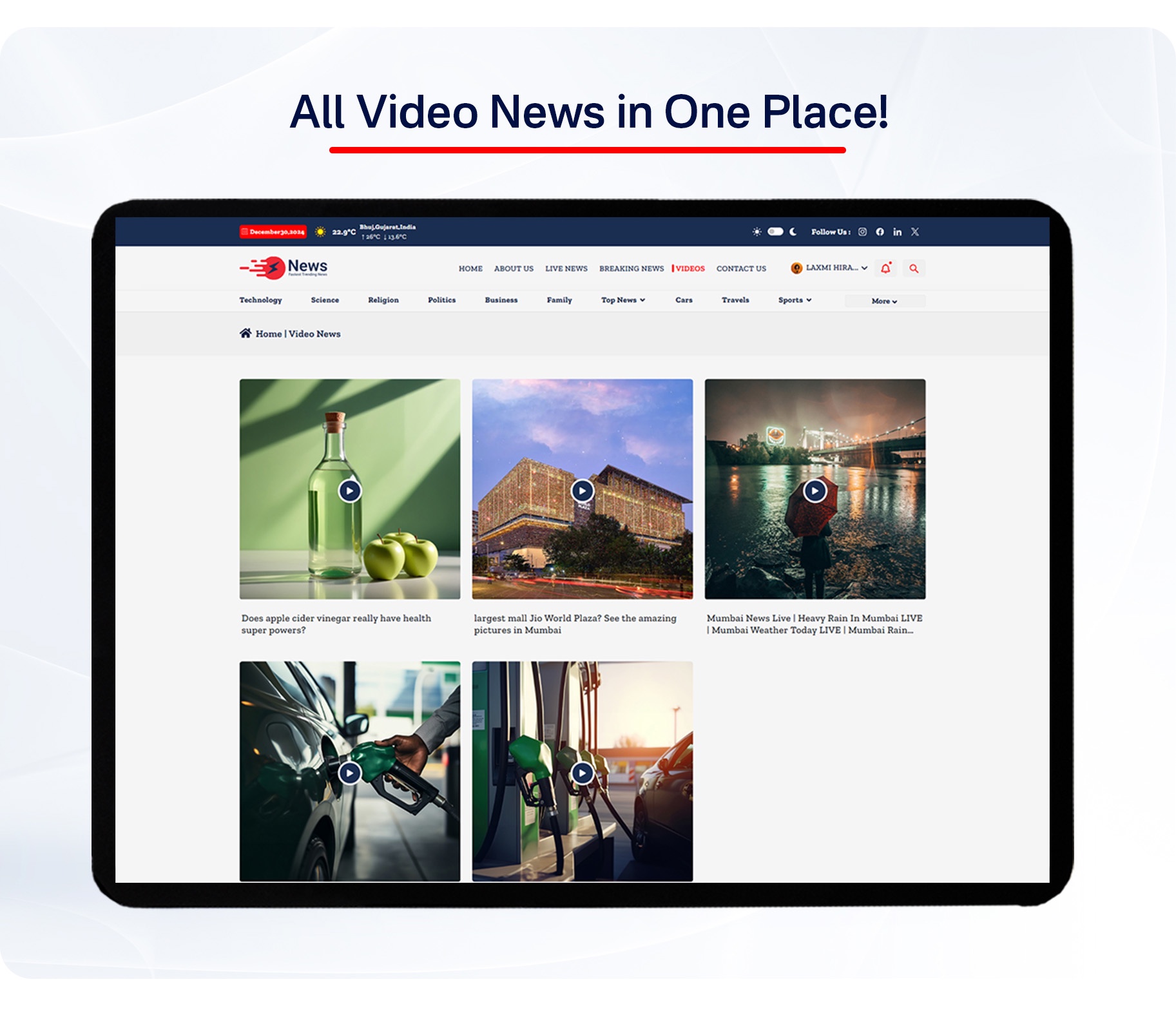 News App and Web -Flutter News App for Android and IOS App | News Website with Admin panel - 21