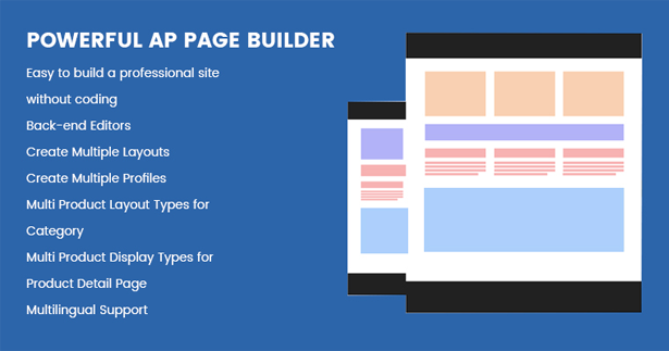 powerful Drag n Drop Page builder module