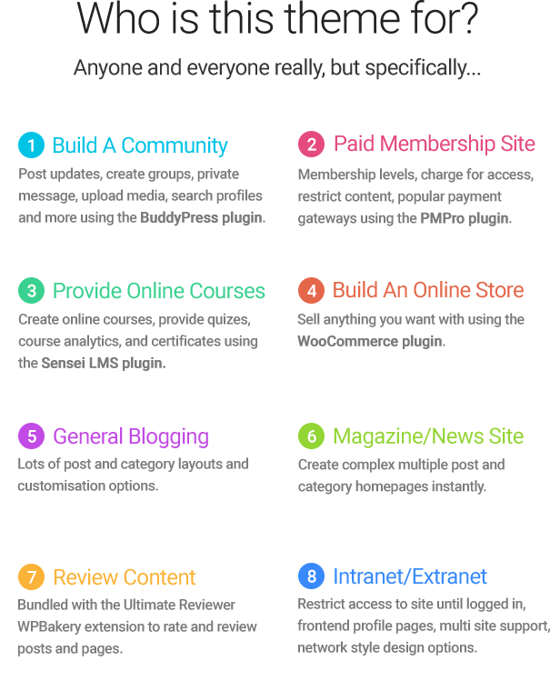 Aardvark - Community, Membership, BuddyPress WordPress Theme