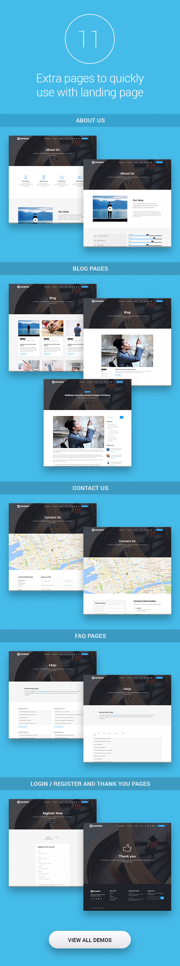 Startup Landing Pages - 3