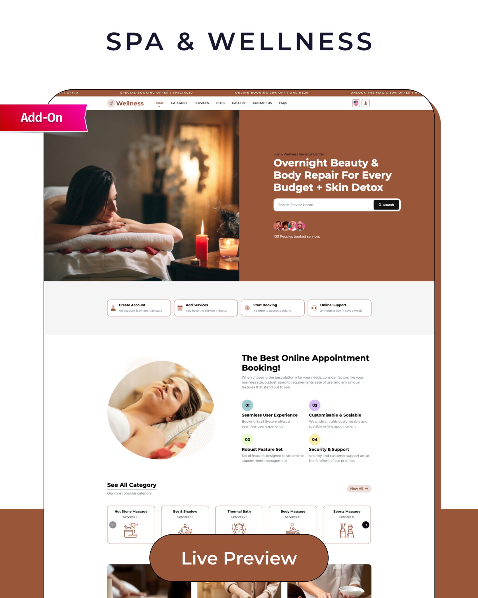 BookingDo SaaS - Multi Business Appointment, Service Booking SaaS