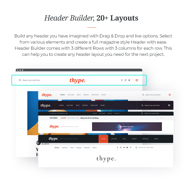 Thype | Personal Blog Theme - 7