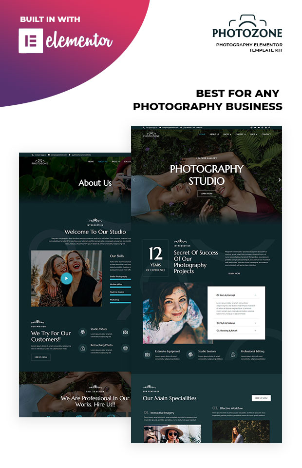 photozone home pages