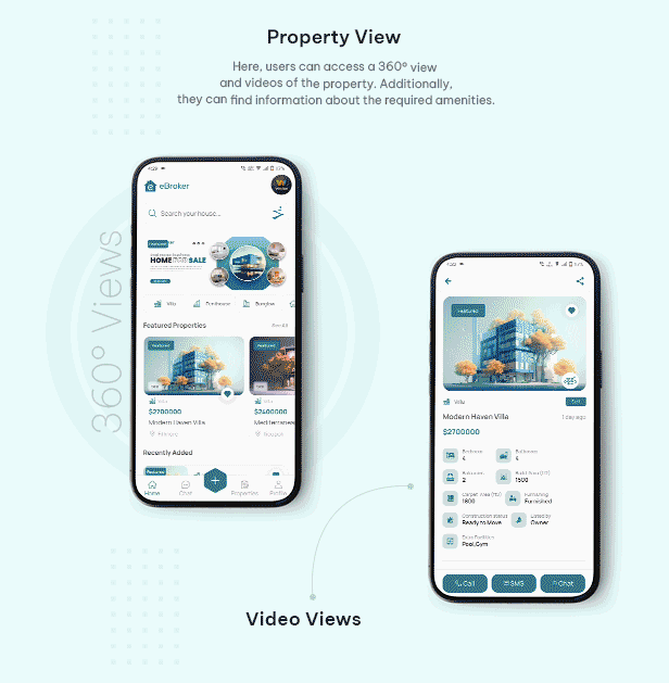 eBroker - Real Estate Property Buy-Rent-Sell Flutter app with Laravel Admin Panel - 17