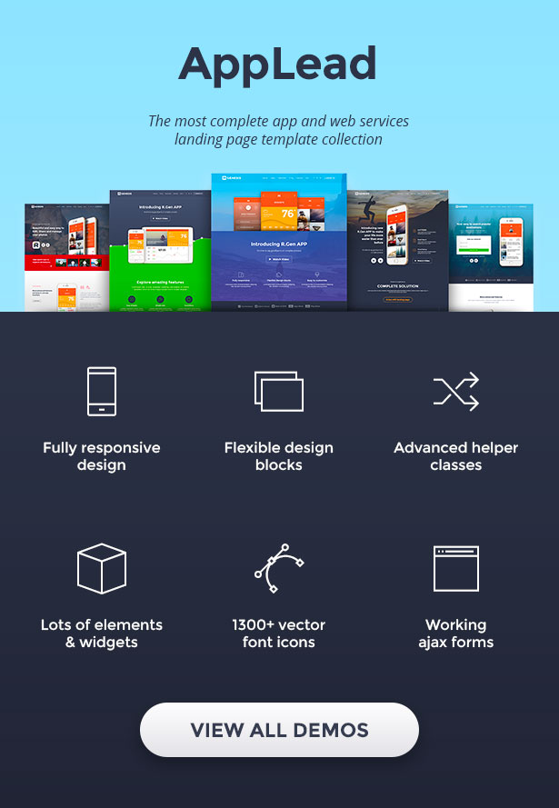 AppLead - App Landing Pages