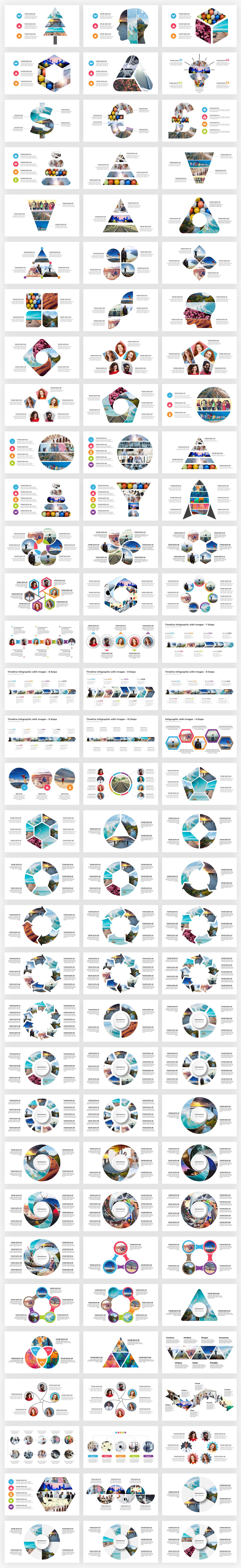 Infographics Complete Bundle PowerPoint Templates - 92