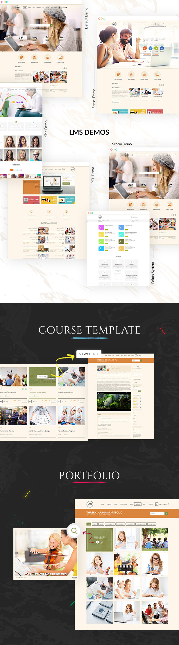 LMS - Learning Management System WordPress Theme - 3