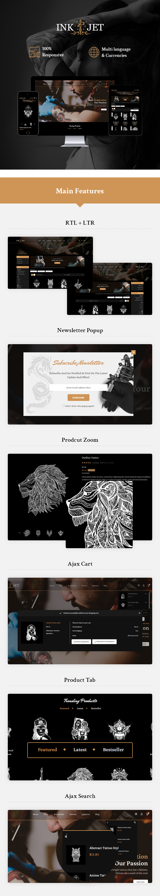 Inkjet Features