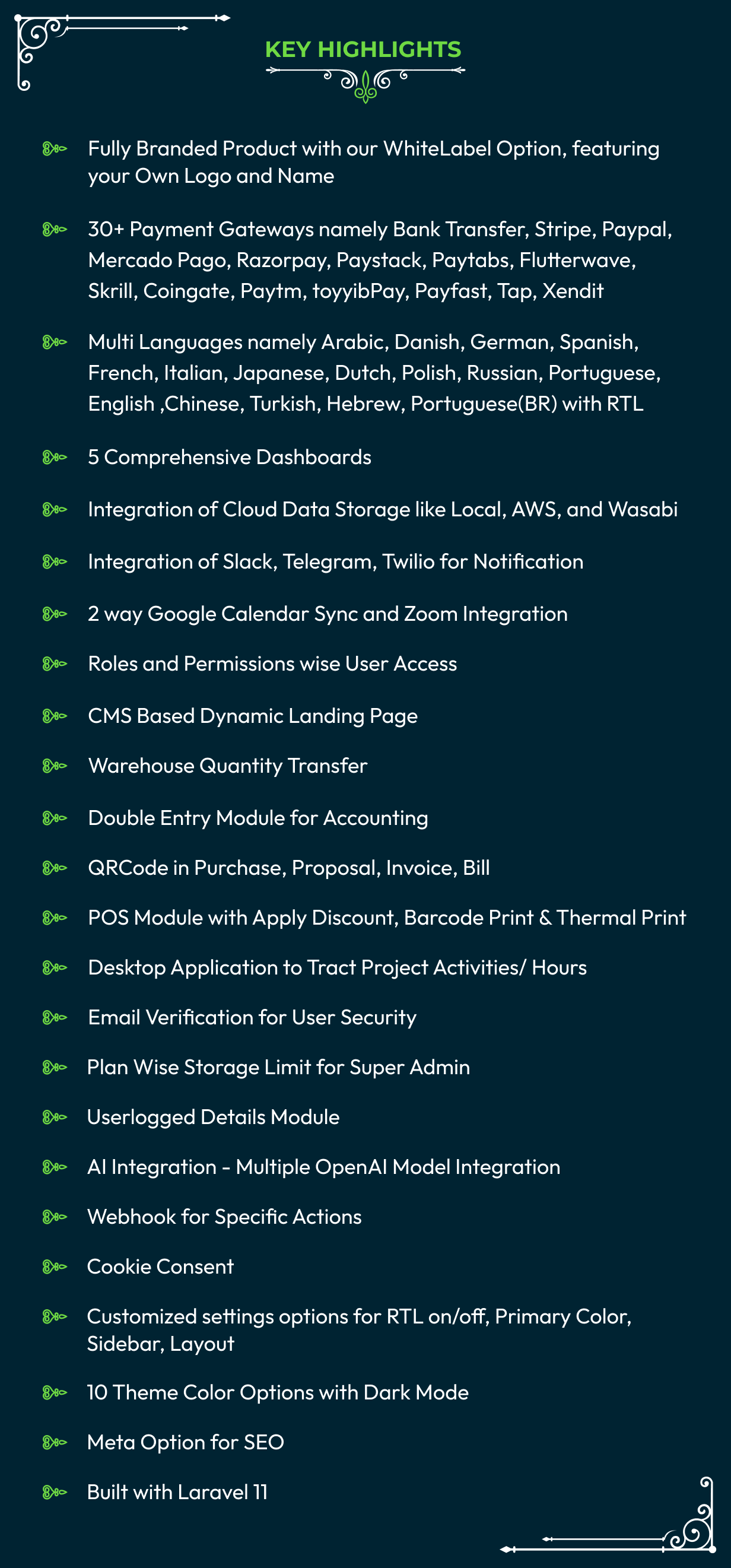 ERPGo SaaS - All In One Business ERP With Project, Account, HRM, CRM & POS - 6