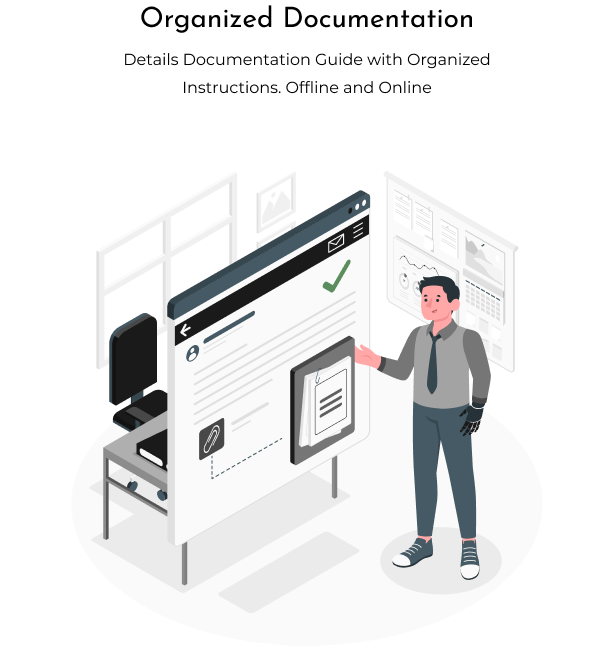 Organized Documentation of Maxxie PSD Template