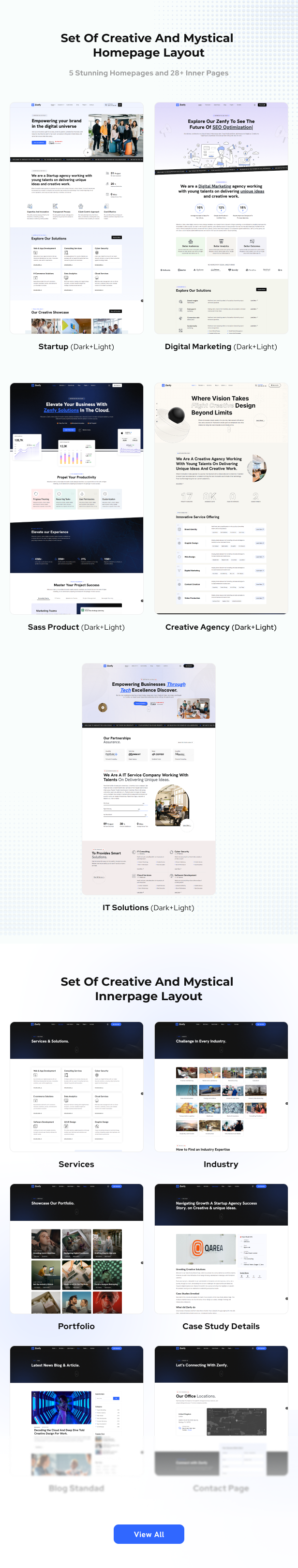 Zenfy - Software, SaaS & Digital Agency WordPress Theme